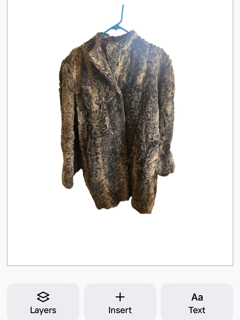 Women's Persian Lamb Fur Coat -